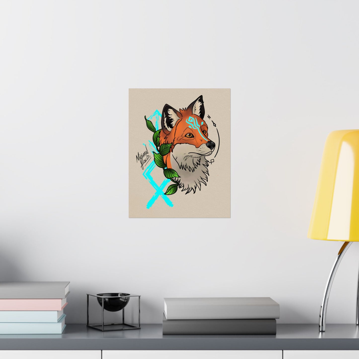 Nordic Fox Spirit Print