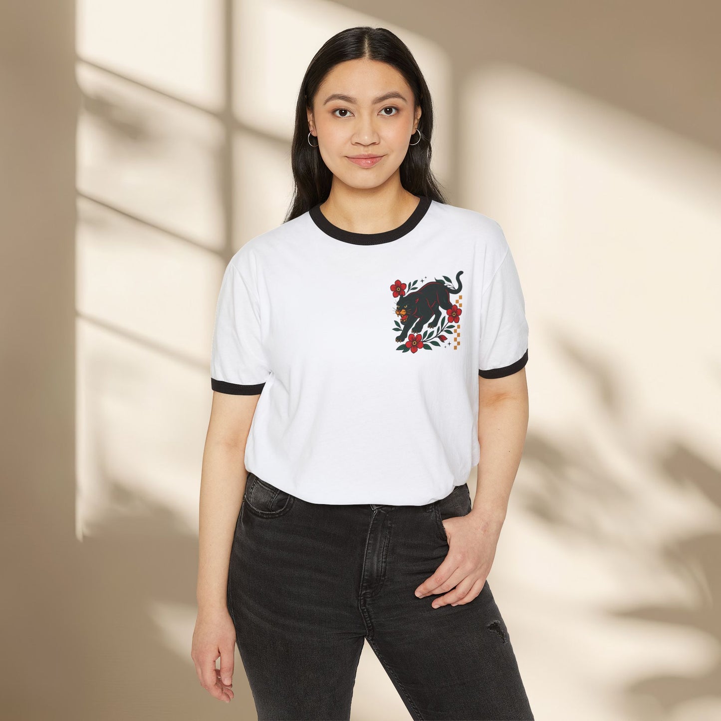 Small Talk Survivor Ringer Shirt