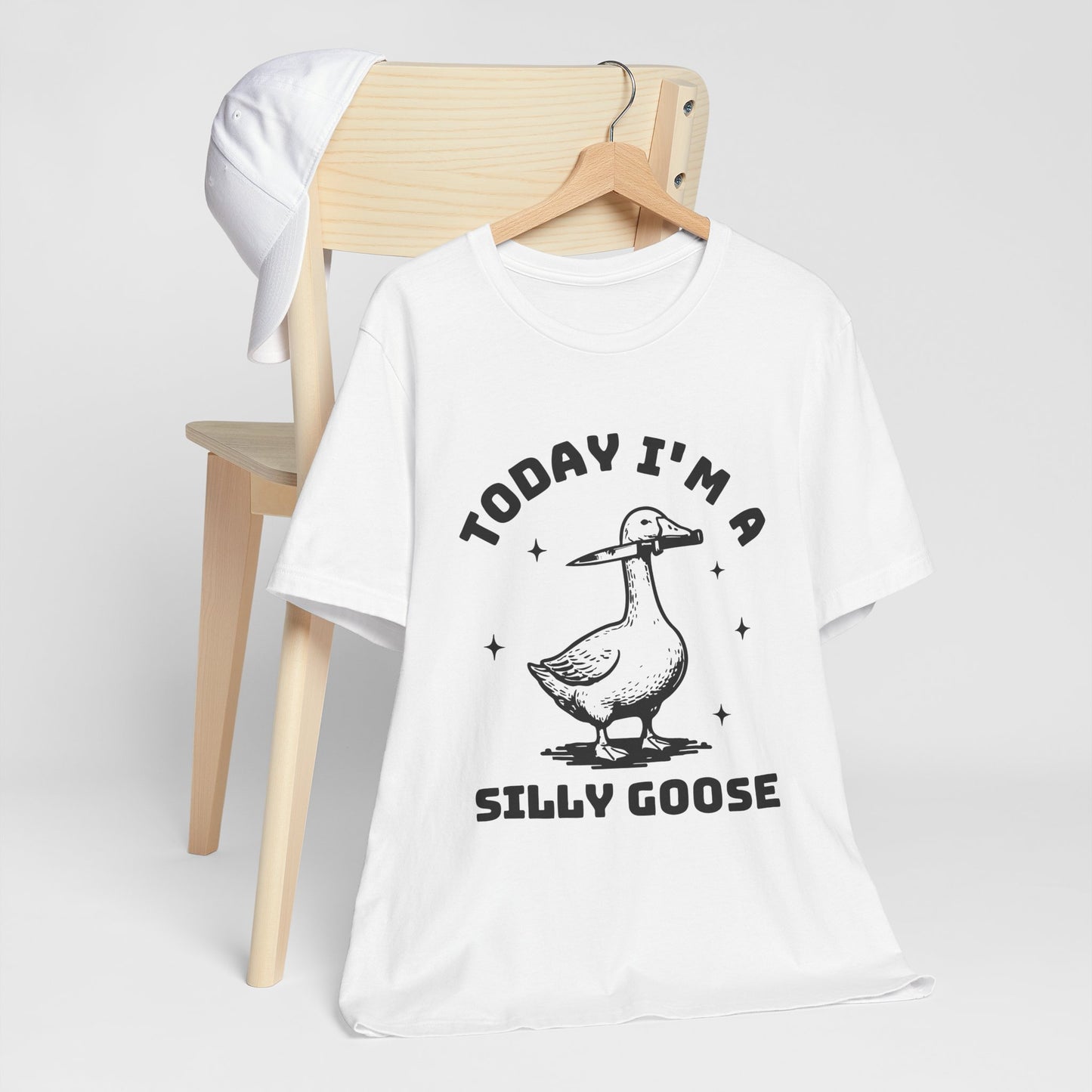 Silly Goose with Knife Shirt