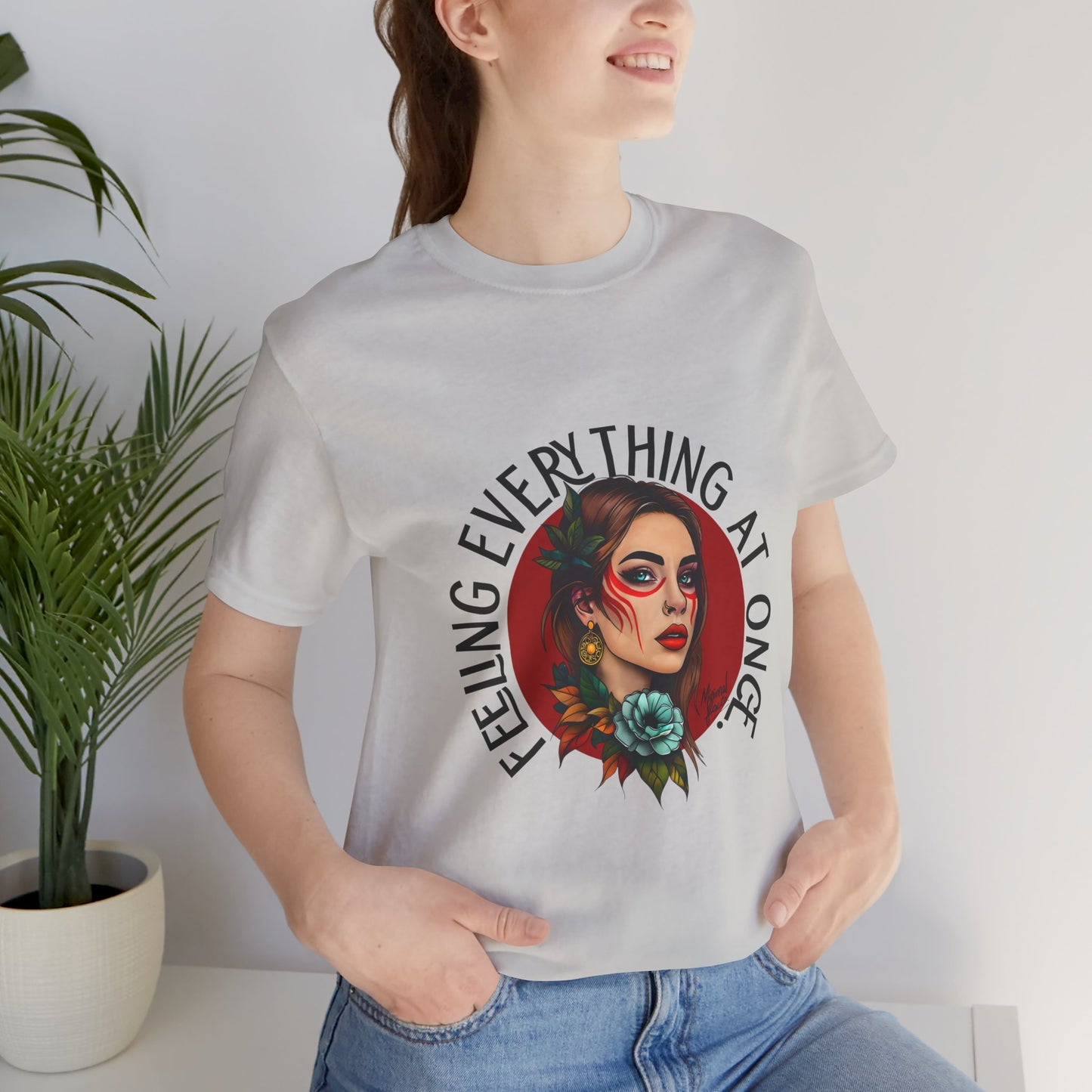 Feeling Everything at Once circle shirt