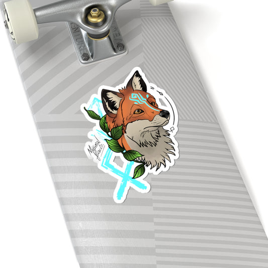 Nordic Fox Spirit Sticker