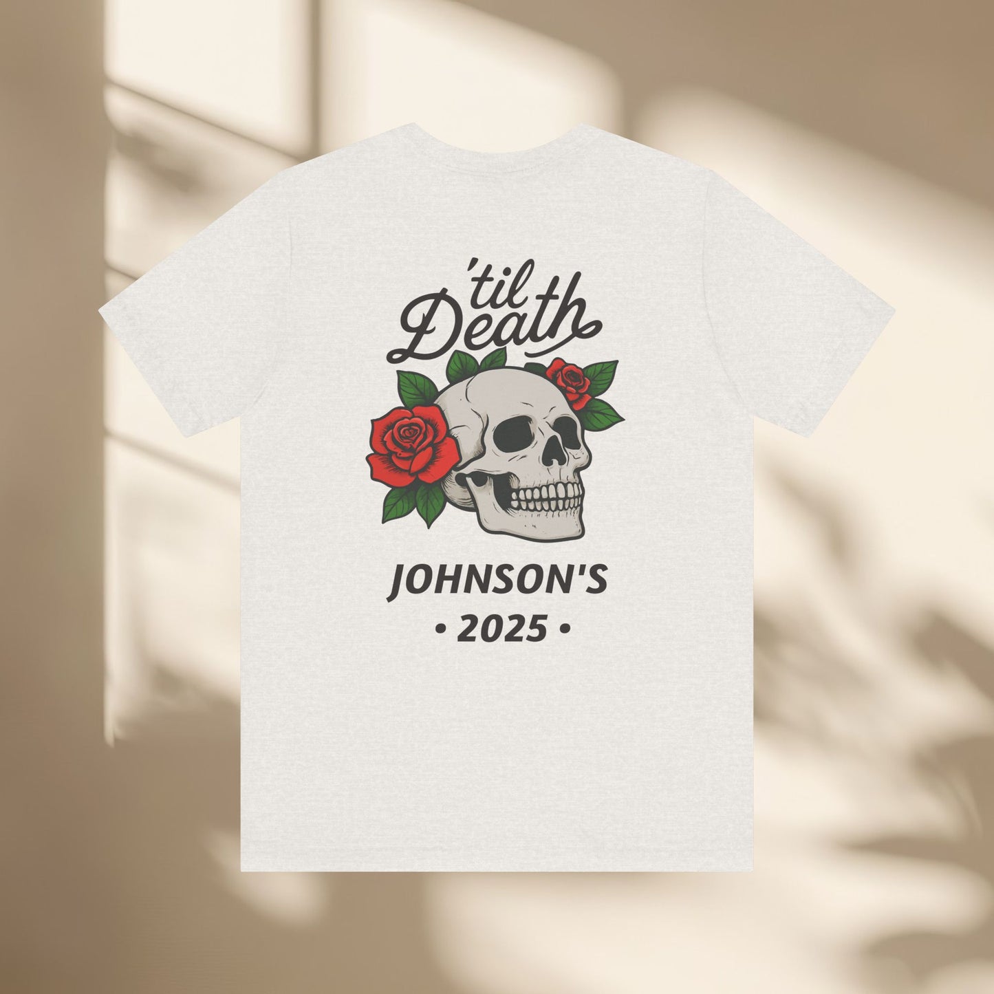 Personalized Til' Death Unisex Shirt