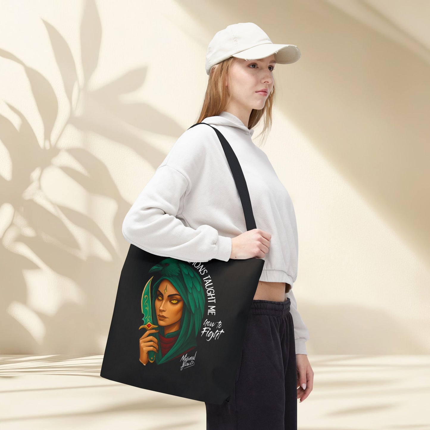 My Demons Taught Me How to Fight Tote Bag