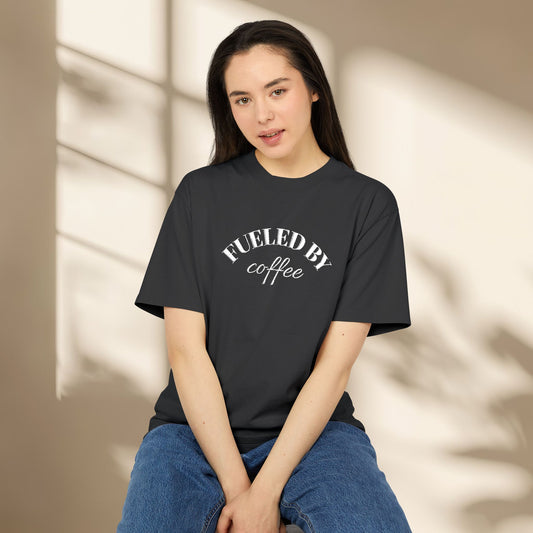 Embroidered Coffee Lover T-Shirt