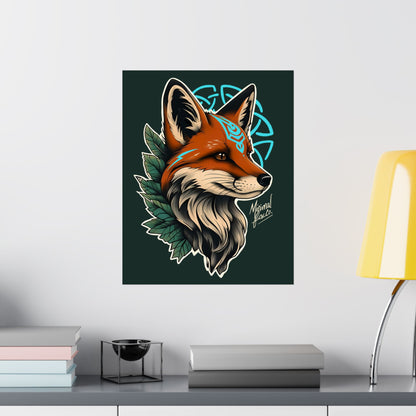 Nordic Artistic Fox Wall Art