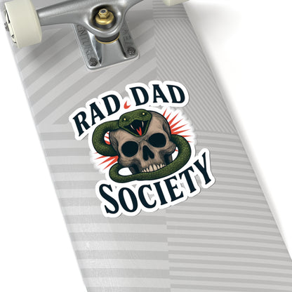 Rad Dad Society Kiss-Cut Stickers