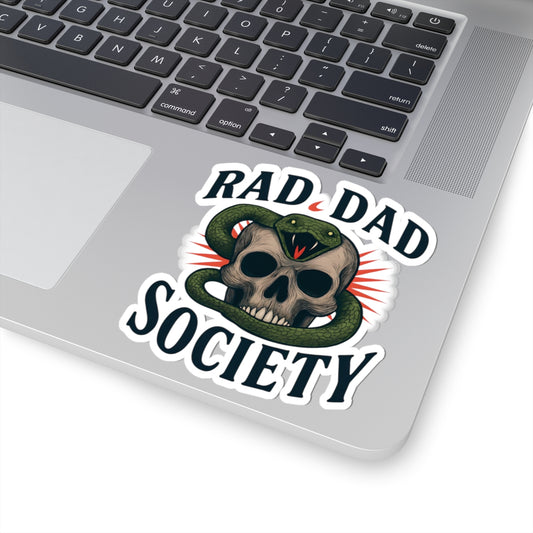 Rad Dad Society Kiss-Cut Stickers