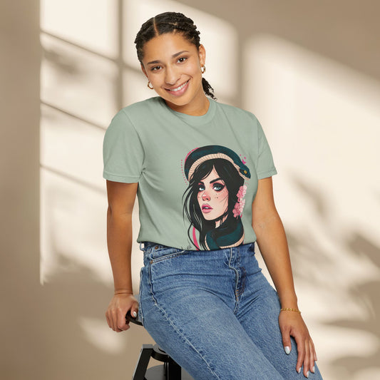 Snake Goddess Women Neo Traditional Shirt