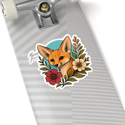 Fennec Fox Kiss-Cut Stickers