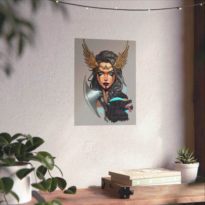 Fierce Warrior Art Print