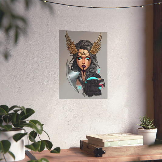 Fierce Warrior Art Print