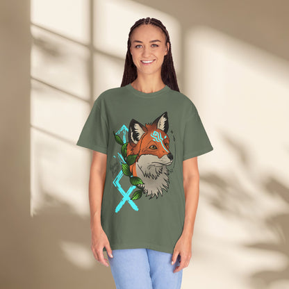 Nordic Fox Floral Shirt