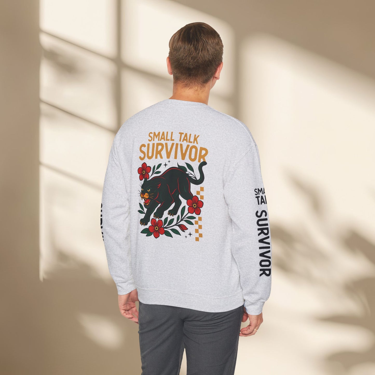 Small Talk Survivor Unisex Sweatshirt