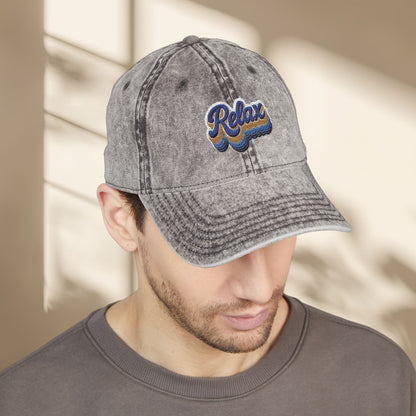 Vintage Embroidered Relax Hat