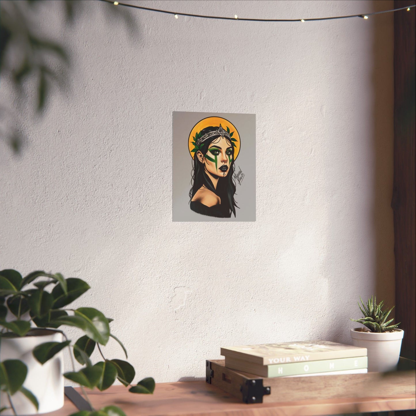 Mystic Queen Art Print