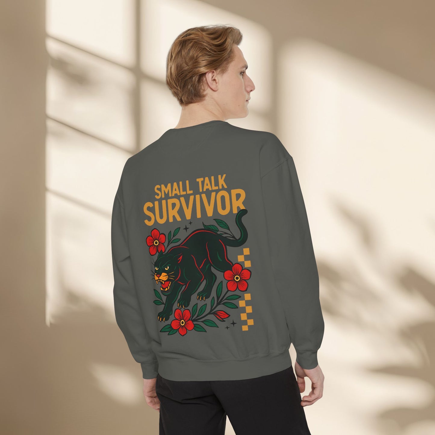 Small Talk Survivor Unisex Sweatshirt