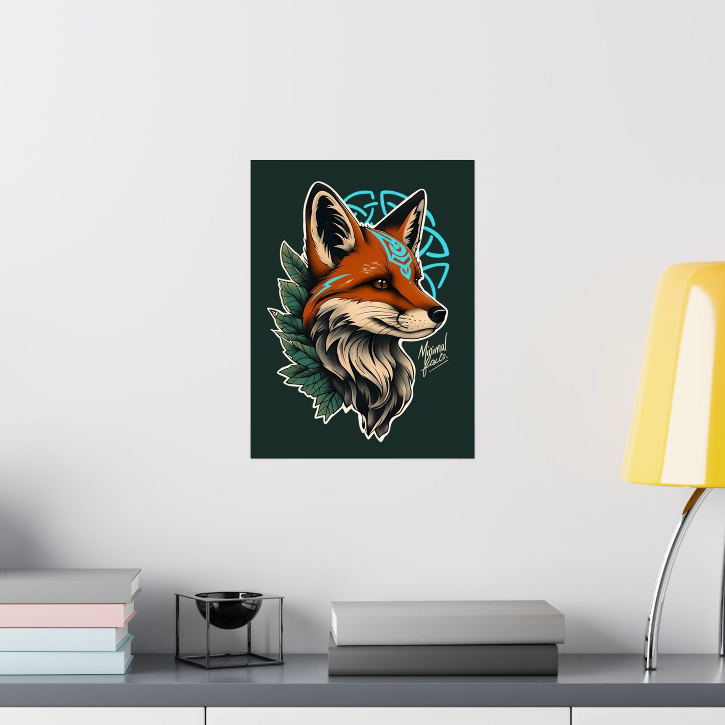 Nordic Artistic Fox Wall Art
