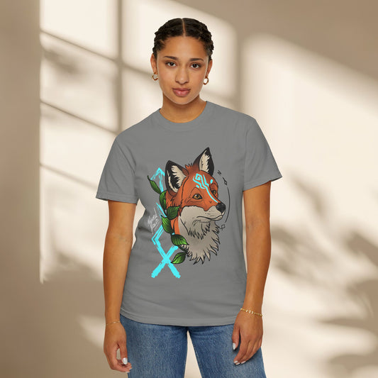 Nordic Fox Floral Shirt