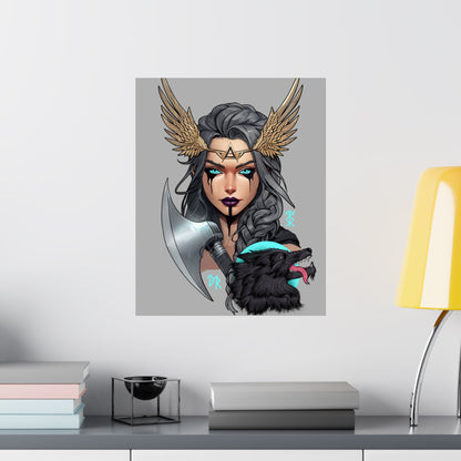 Fierce Warrior Art Print
