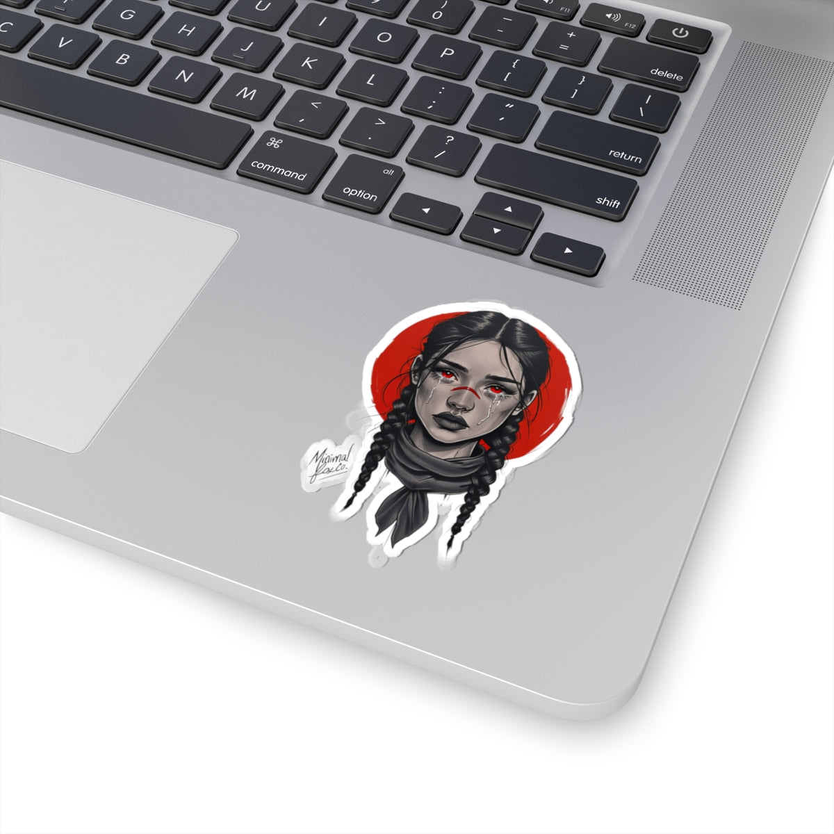 Women With Tears Kiss-Cut Stickers