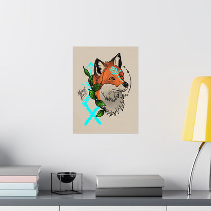 Nordic Fox Spirit Print