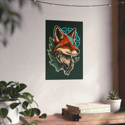 Nordic Artistic Fox Wall Art