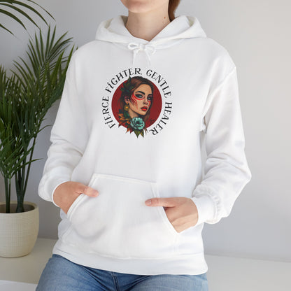 Fierce Fighter, Gentle Healer Hoodie