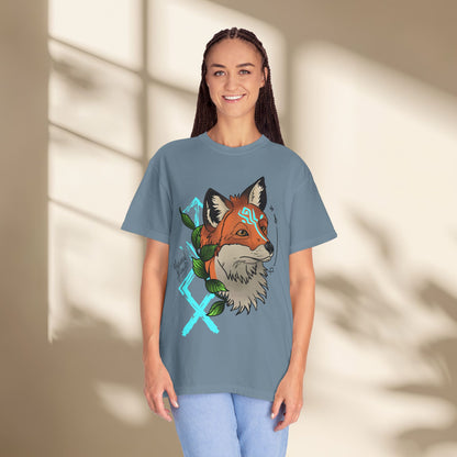 Nordic Fox Floral Shirt