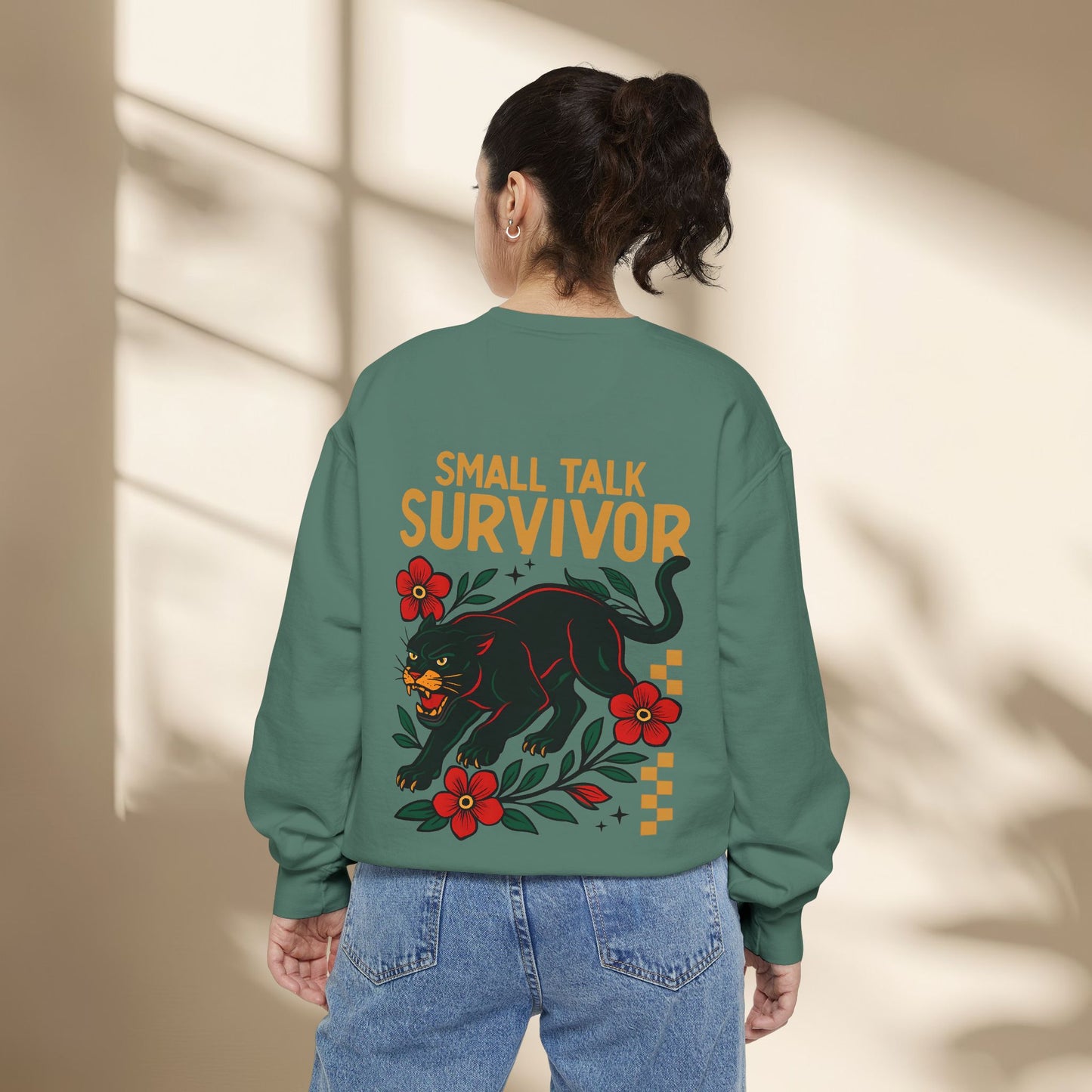 Small Talk Survivor Unisex Sweatshirt