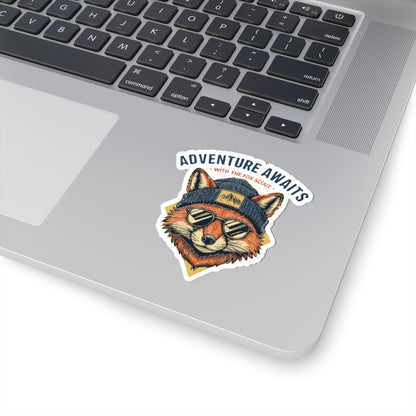 Adventure Awaits Fox Scout Stickers