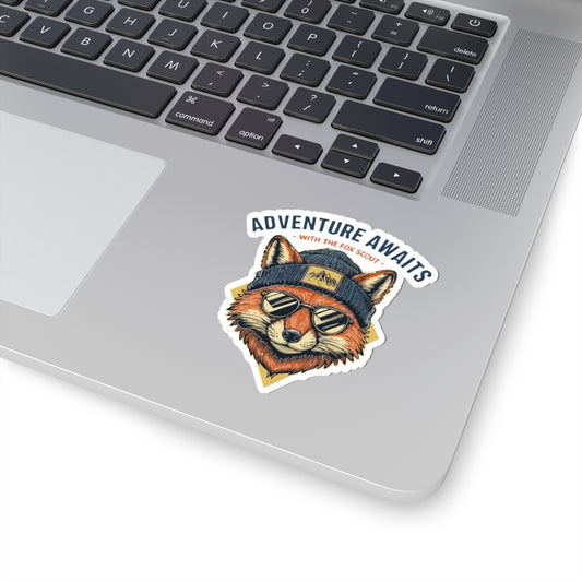 Adventure Awaits Fox Scout Stickers