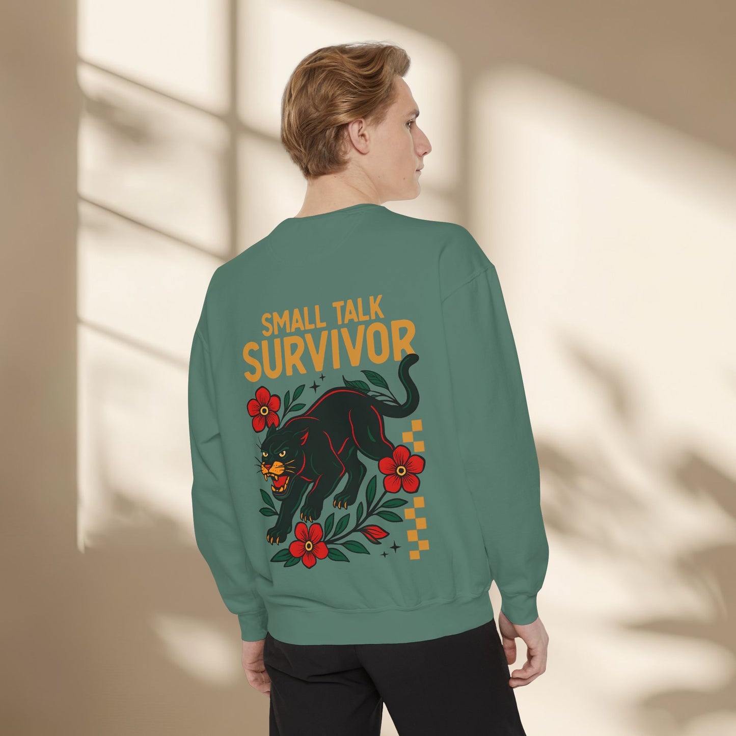 Small Talk Survivor Unisex Sweatshirt