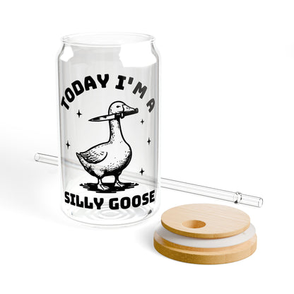 Silly Goose Sipper Glass