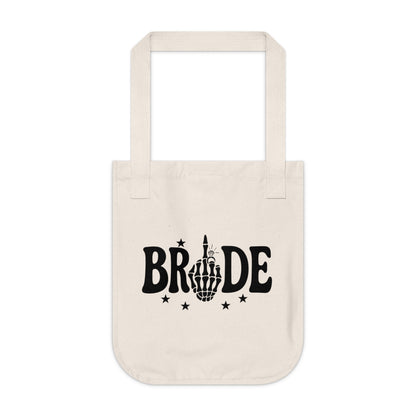 Bride Skeleton Organic Tote Bag