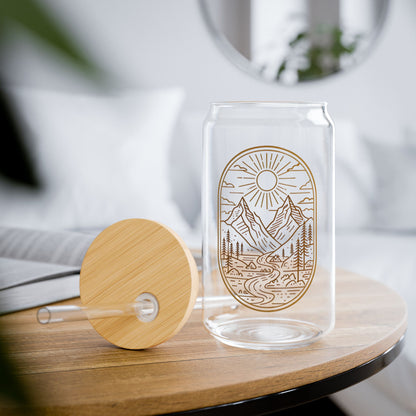Mountain Hiker Sipper Glass
