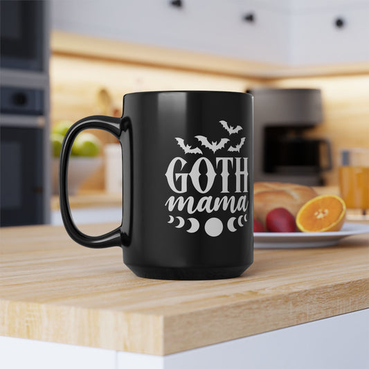 Goth Mama Black Mug