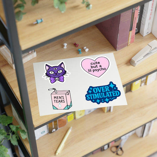 Cute and Quirky Sticker Sheet