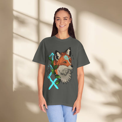Nordic Fox Floral Shirt