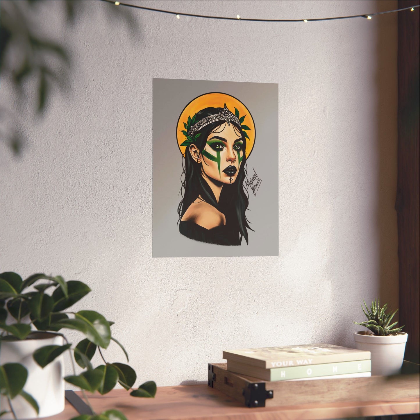Mystic Queen Art Print