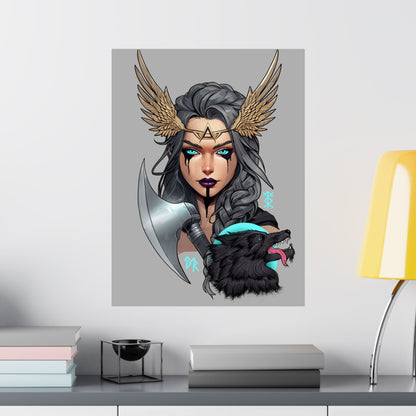 Fierce Warrior Art Print
