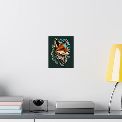 Nordic Artistic Fox Wall Art