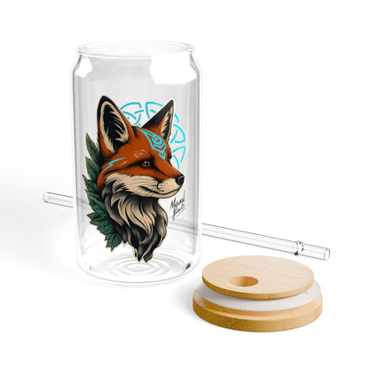 Nordic Fox Sipper Glass