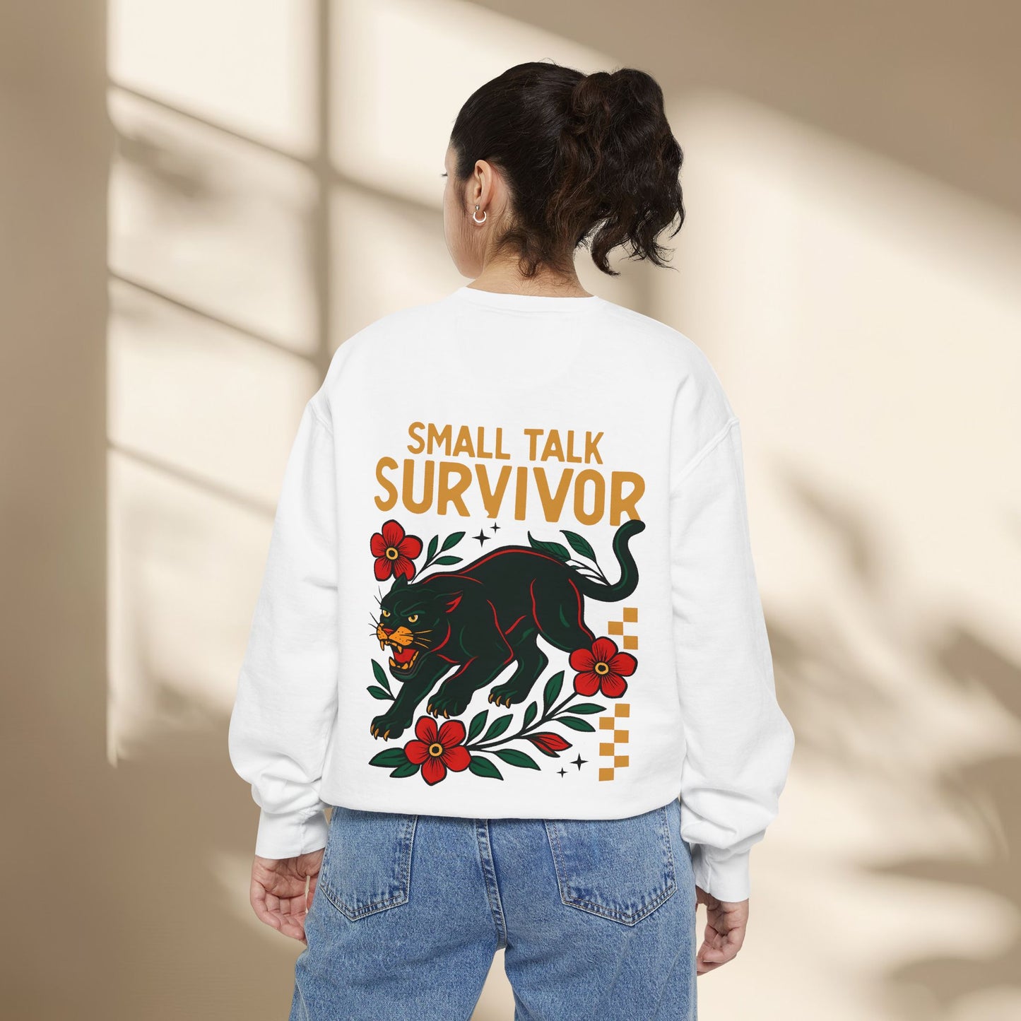 Small Talk Survivor Unisex Sweatshirt