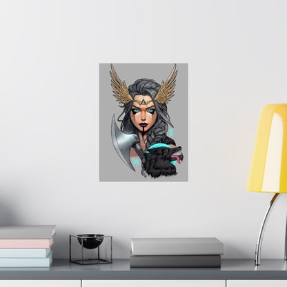 Fierce Warrior Art Print