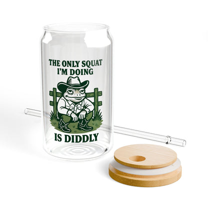 Diddly Squat Sipper Glass