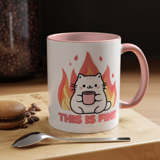This is Fine Cat Mug