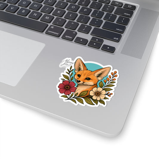 Fennec Fox Kiss-Cut Stickers