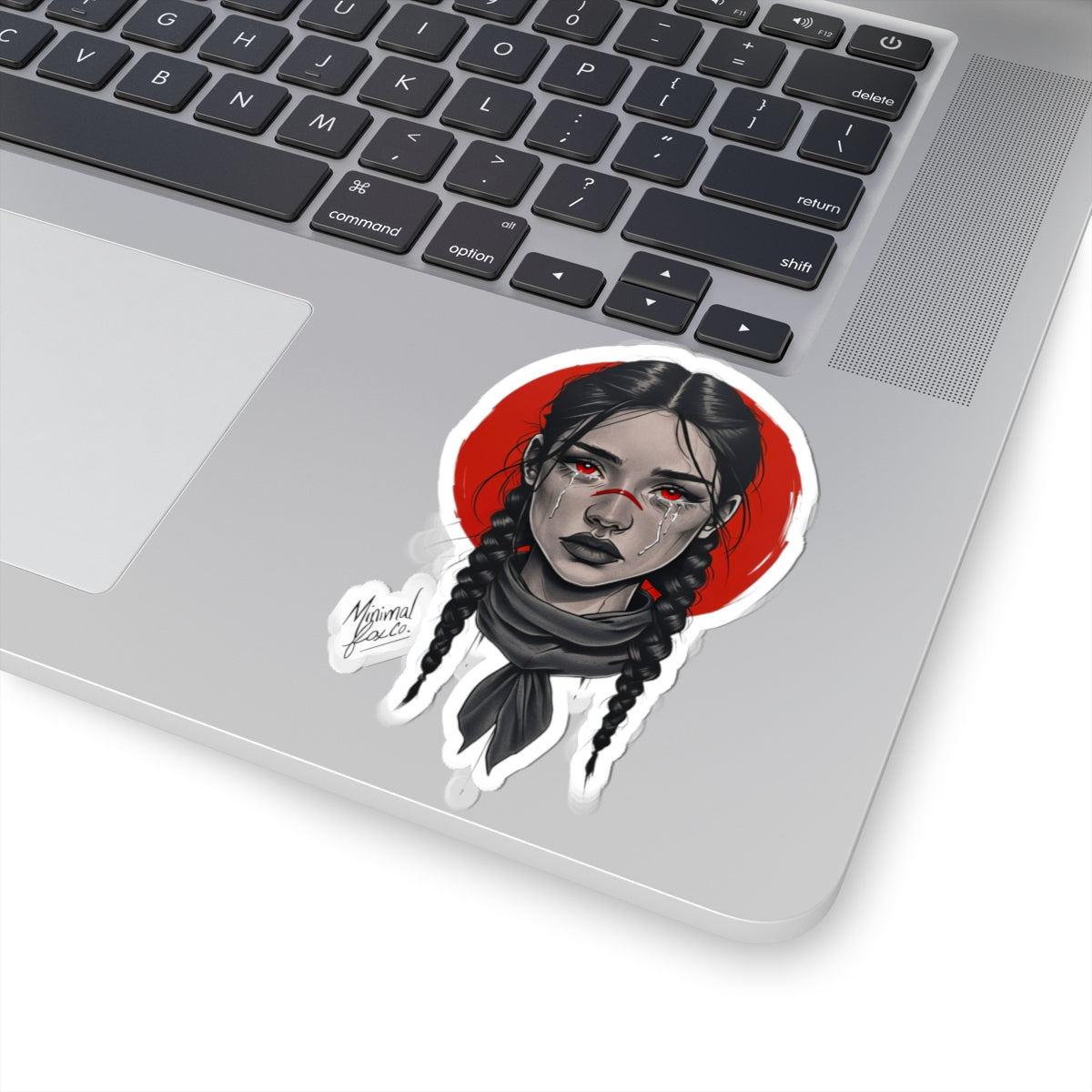 Women With Tears Kiss-Cut Stickers