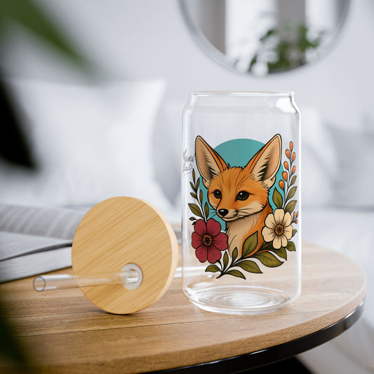 Fennec Fox Sipper Glass