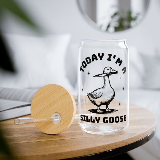 Silly Goose Sipper Glass